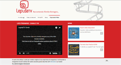Desktop Screenshot of lepida.tv