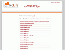 Tablet Screenshot of federa.lepida.it